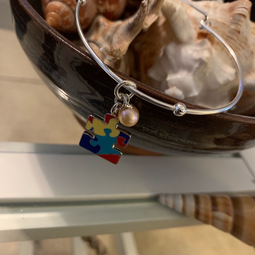 Vantel retired autism bangle bracelet